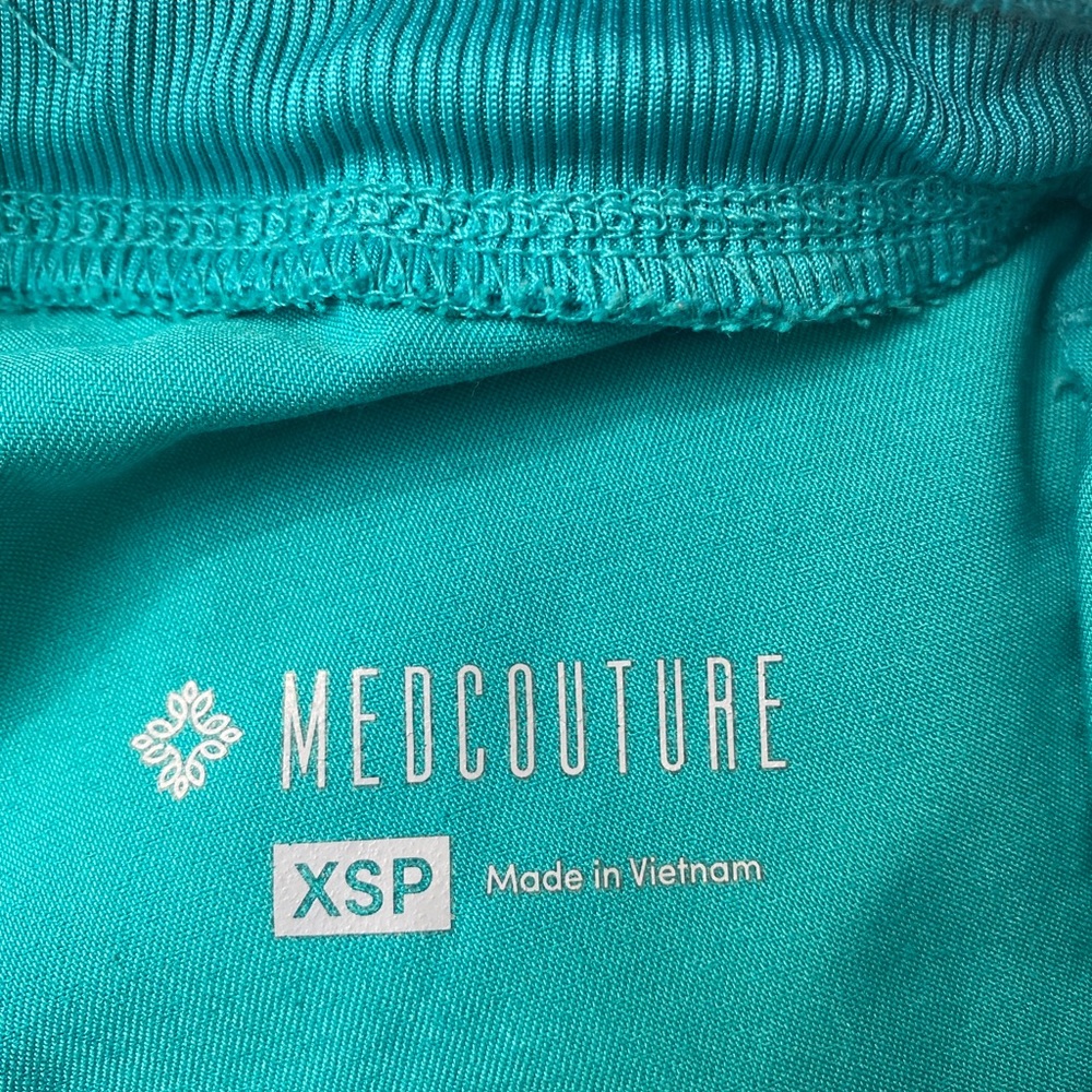 XS Petite Teal scrubs.